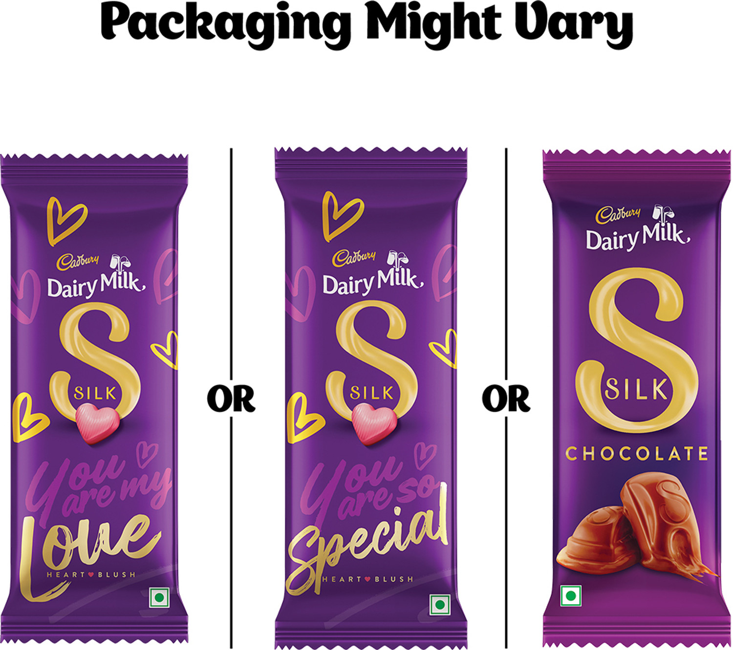 Image of Cadbury Dairy Milk Silk Chocolate Bars