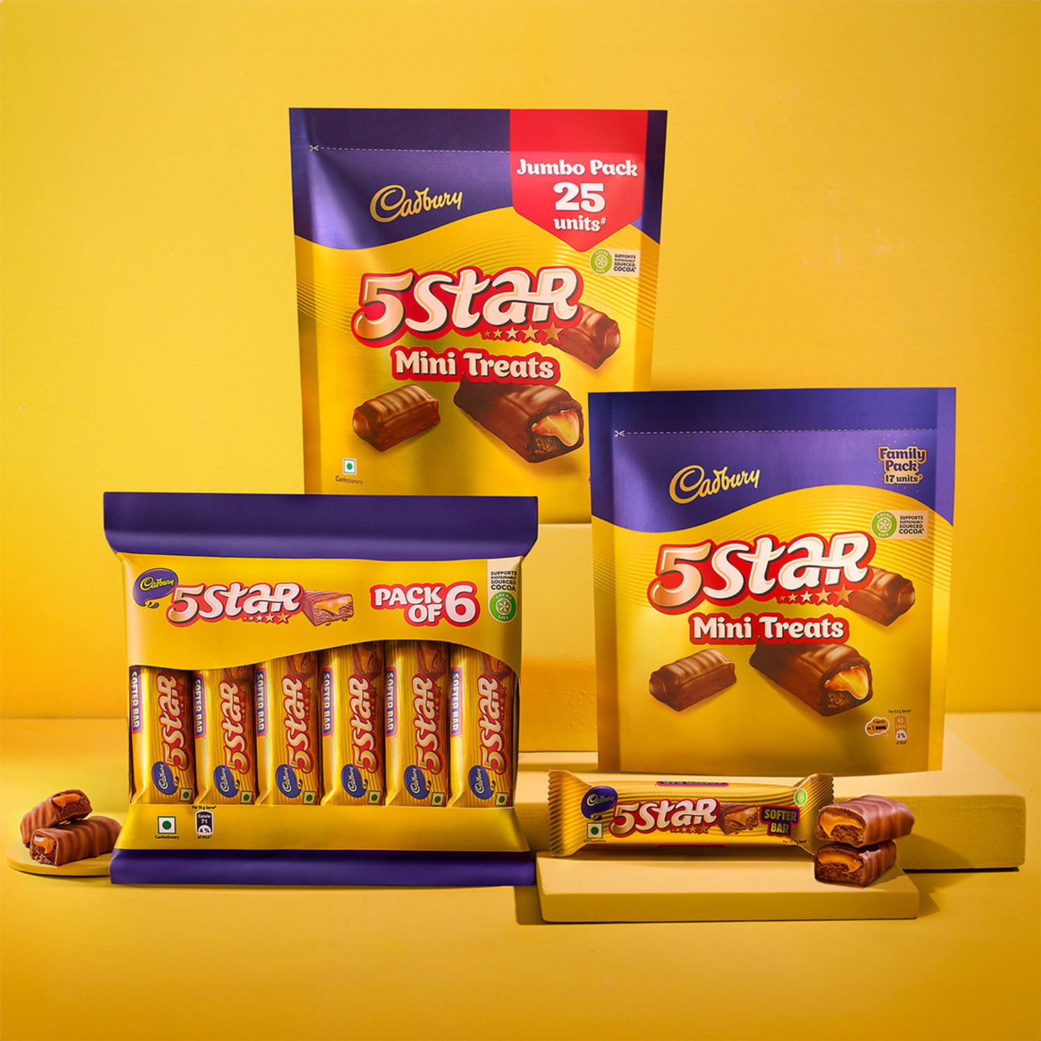 Image of Cadbury 5 Star Chocolatey Bar