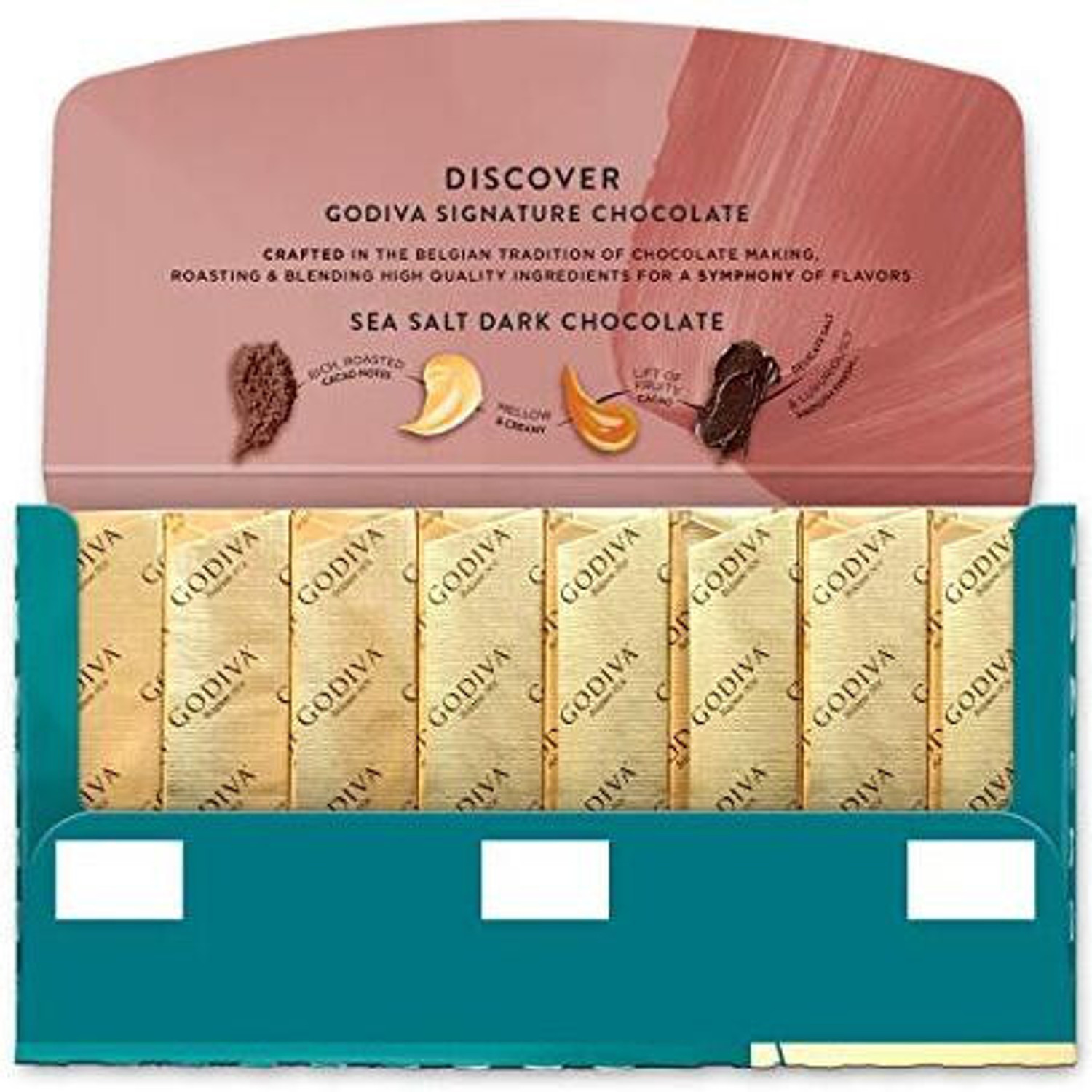 Image of Godiva Creamy Belgium - Blissful Moments Bar Gift Pack