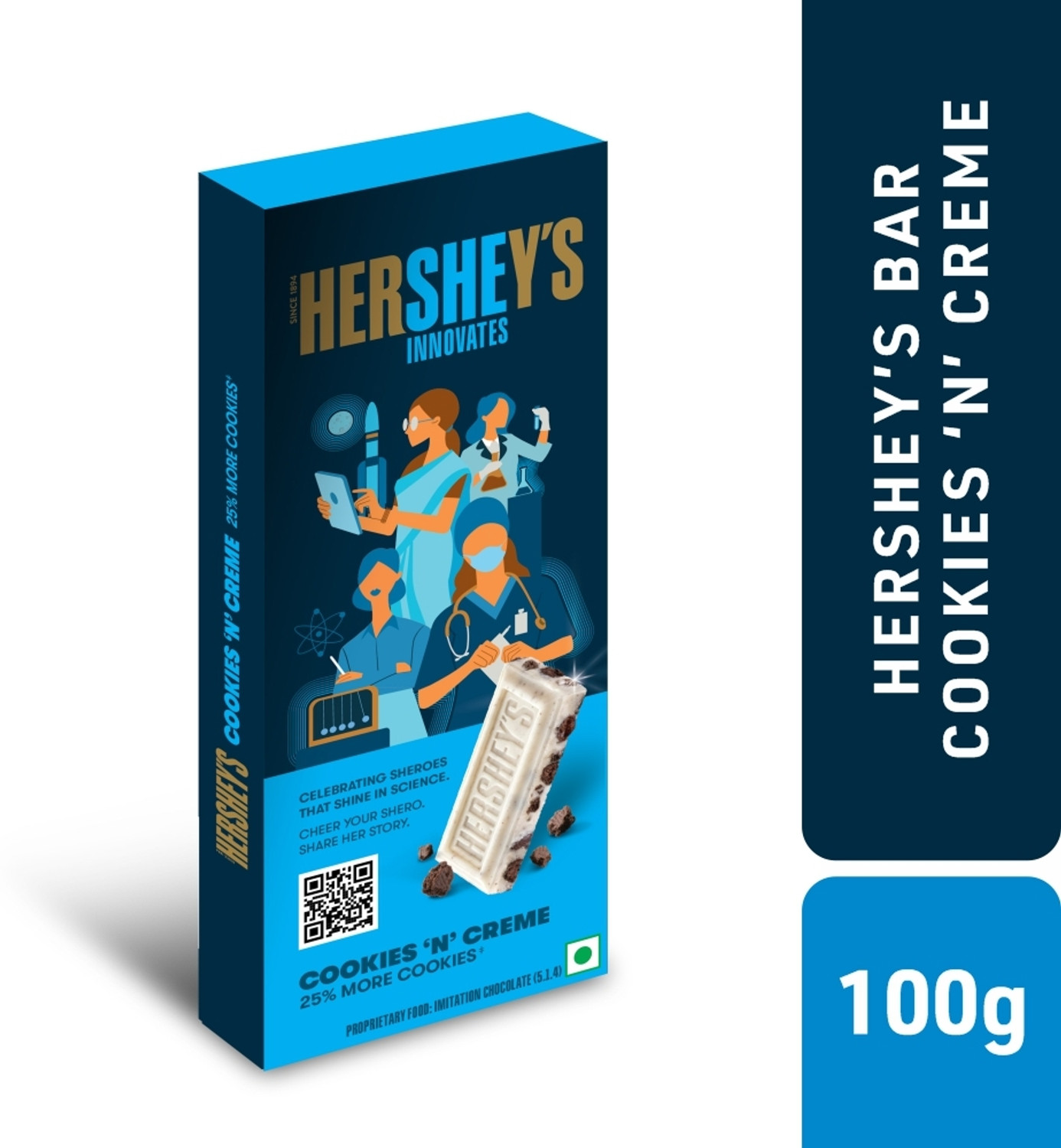 Image of HERSHEY'S Cookies 'N' Creme Bar
