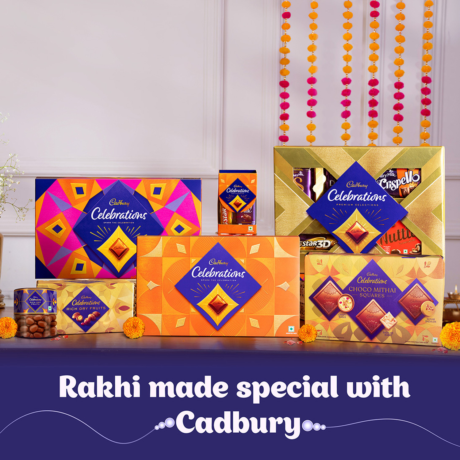 Image of Cadbury Celebrations Assorted Chocolate Bar Gift Pack