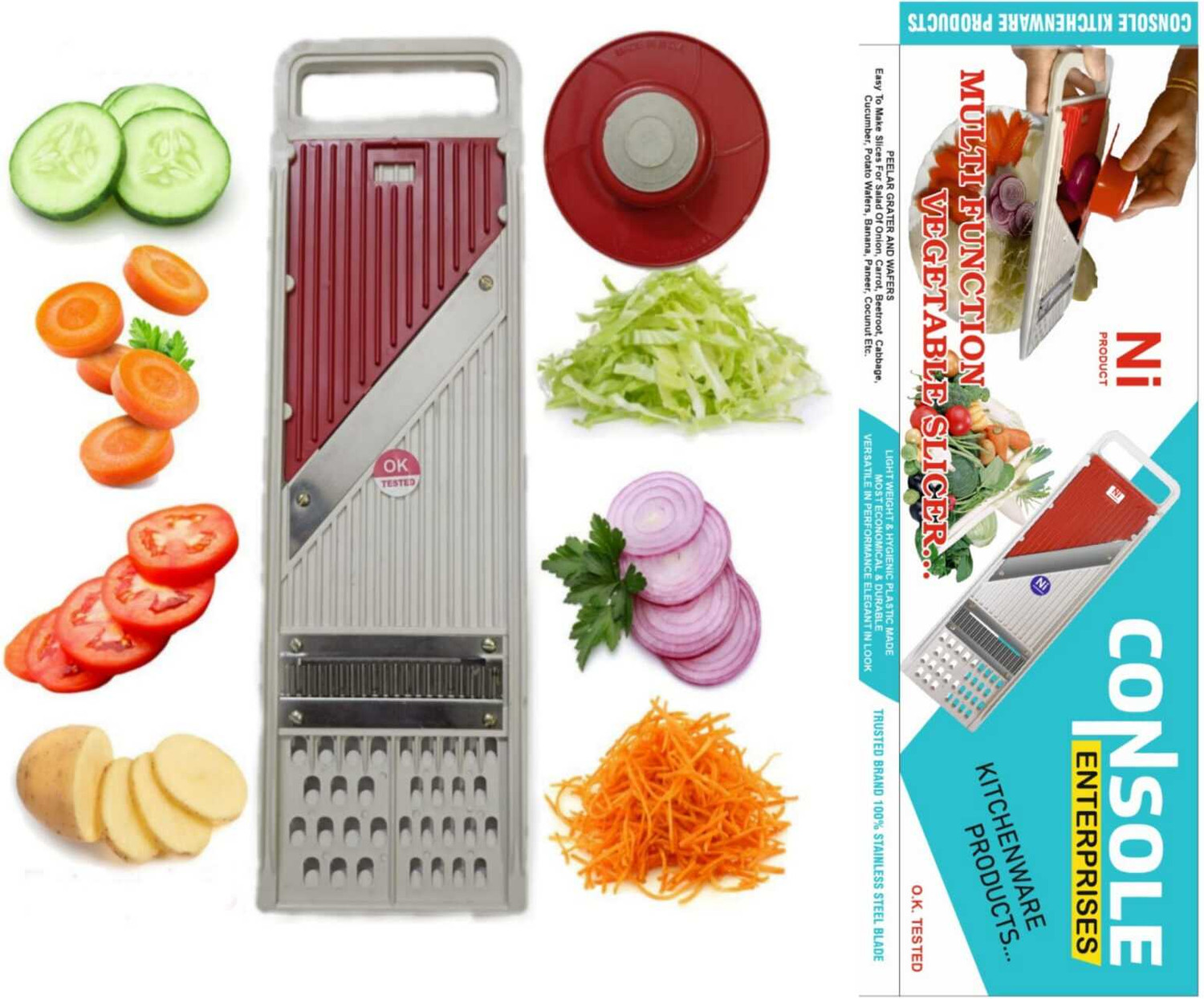 Image of Ni product Multi Slicer Vegetable & Fruit Slicer (1 ( Multi Slicer))