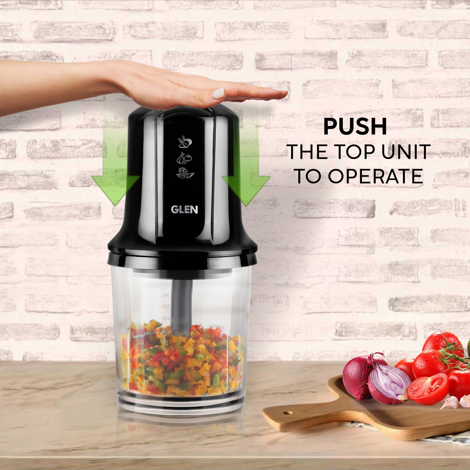 Glen SA4040BL Electric Vegetable & Fruit Chopper - Image 5