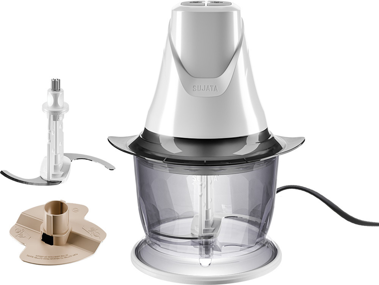 Image of SUJATA Chopcraft 900ml, 350W | Dual Speed | 3200 RPM High Speed Motor Electric Vegetable Chopper (1 unit of chopper)