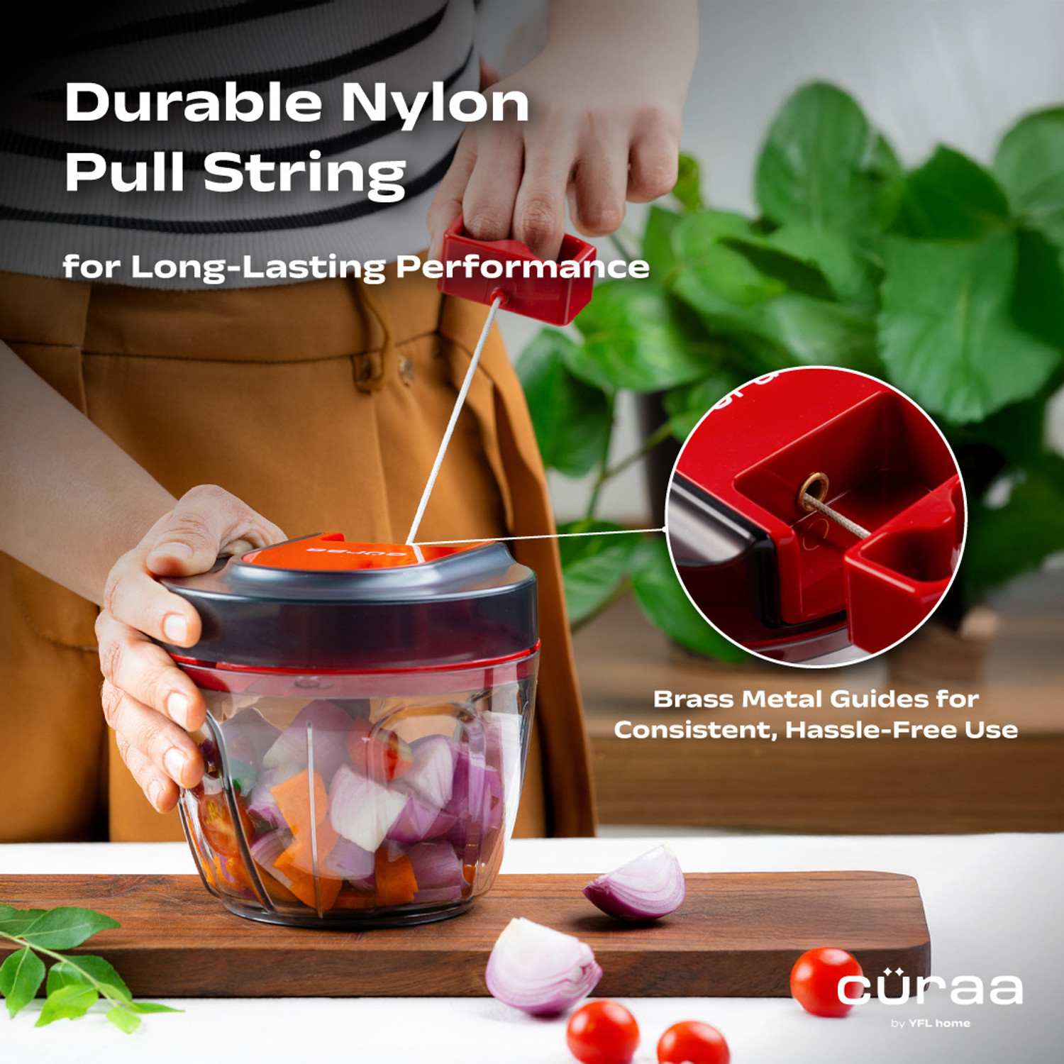 Image of Curaa Choplab Lite 650ML Vegetable & Fruit Chopper