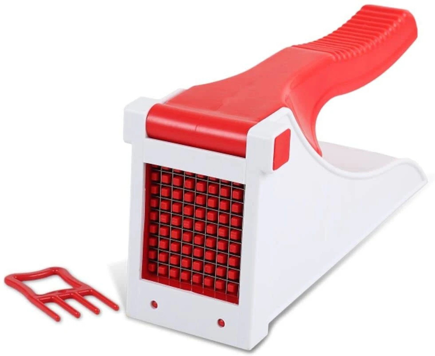 Image of Raghunandan French Fries Quick Cutter Plastic Machine Steel Blades Potato cutter Vegetable & Fruit Chopper