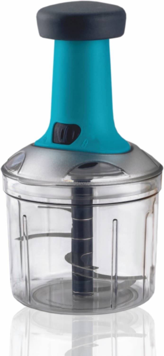 anjil Hand Press Chopper (1000ml) | Manual Vegetable Cutter & Food Processor Vegetable Chopper