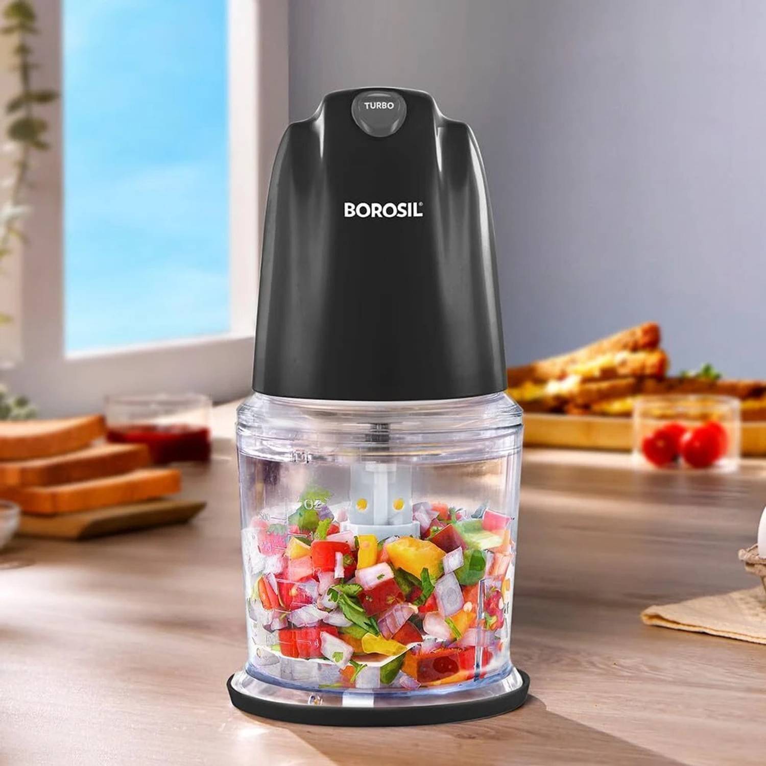 BOROSIL Electric Vegetable Chopper