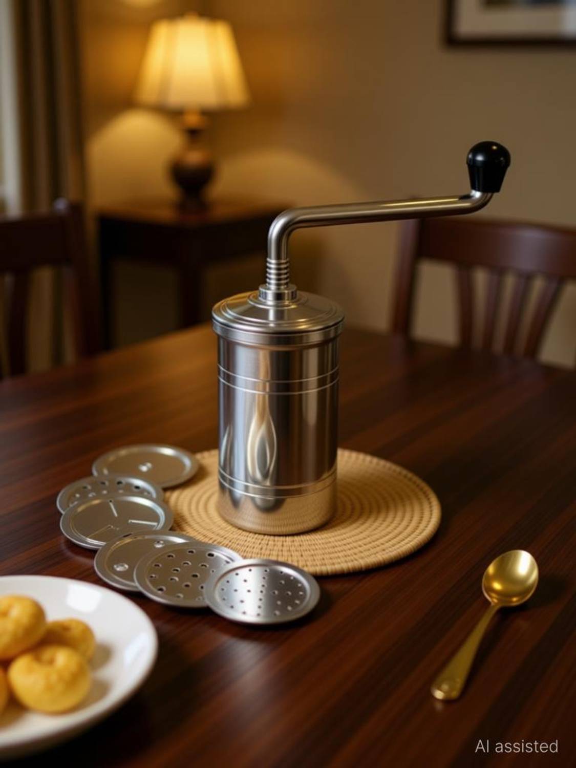 BeastBull Premium Quality Stainless Steel Sev Sancha Machine/Muruku Maker Chopper