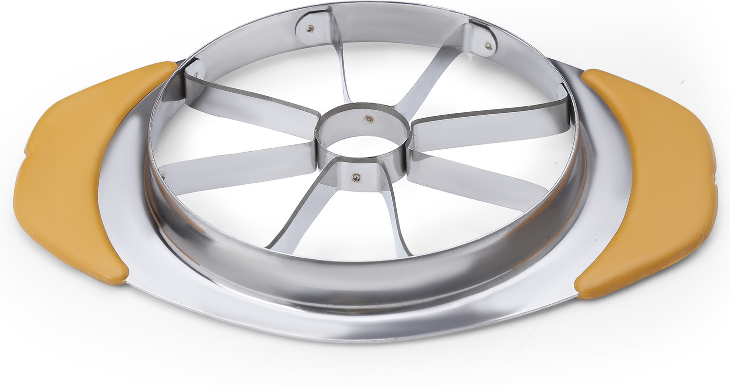 Image of ANJALI Apple Cutter: Easy and Quick Slicing Stainless steel and sharp blades. Apple Slicer (1 pcs Apple Cutter)