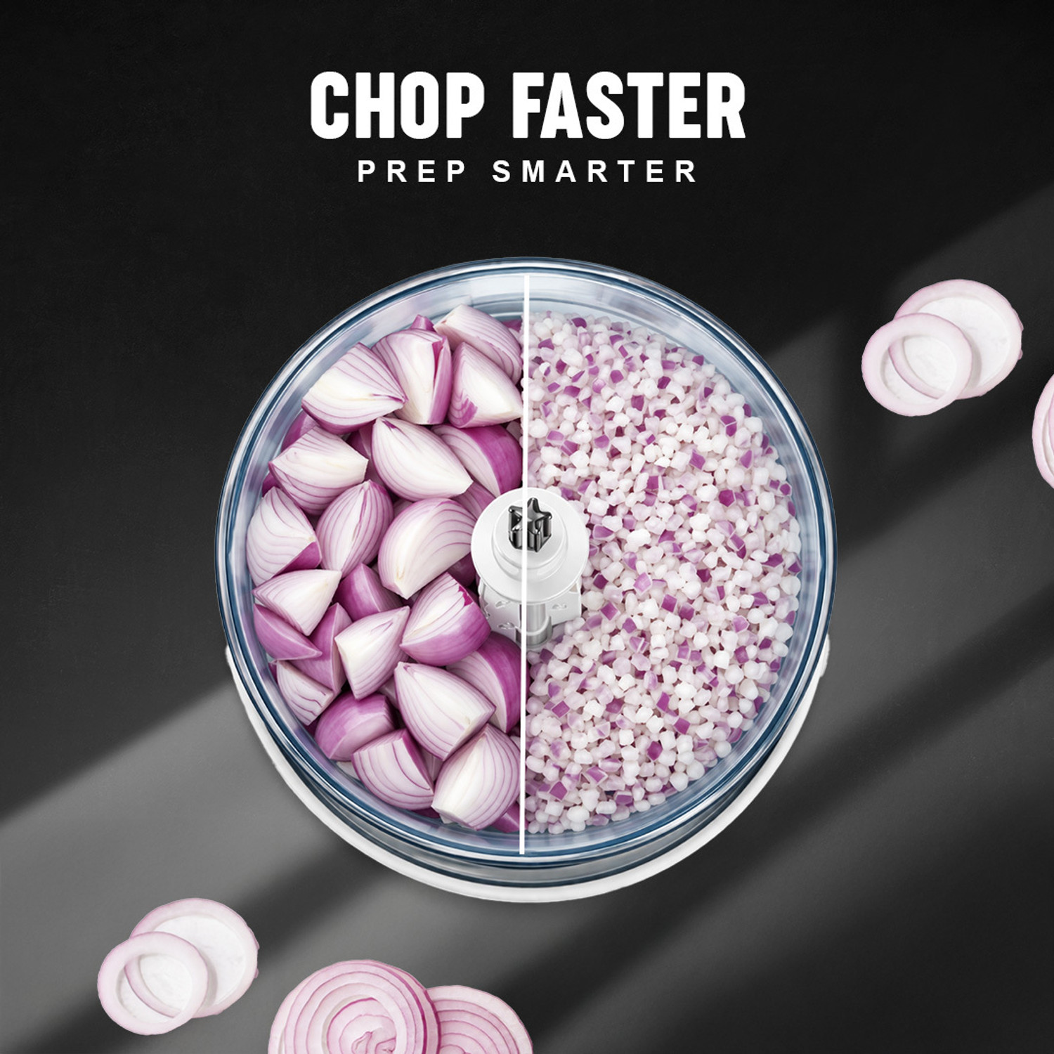 Image of SUJATA Chopcraft 900ml, 260W | Dual Speed | 3200 RPM High Speed Motor Electric Vegetable Chopper