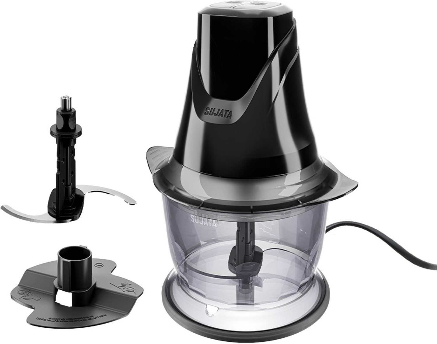Image of SUJATA Chopcraft 900ml, 260W | Dual Speed | 3200 RPM High Speed Motor Electric Vegetable Chopper