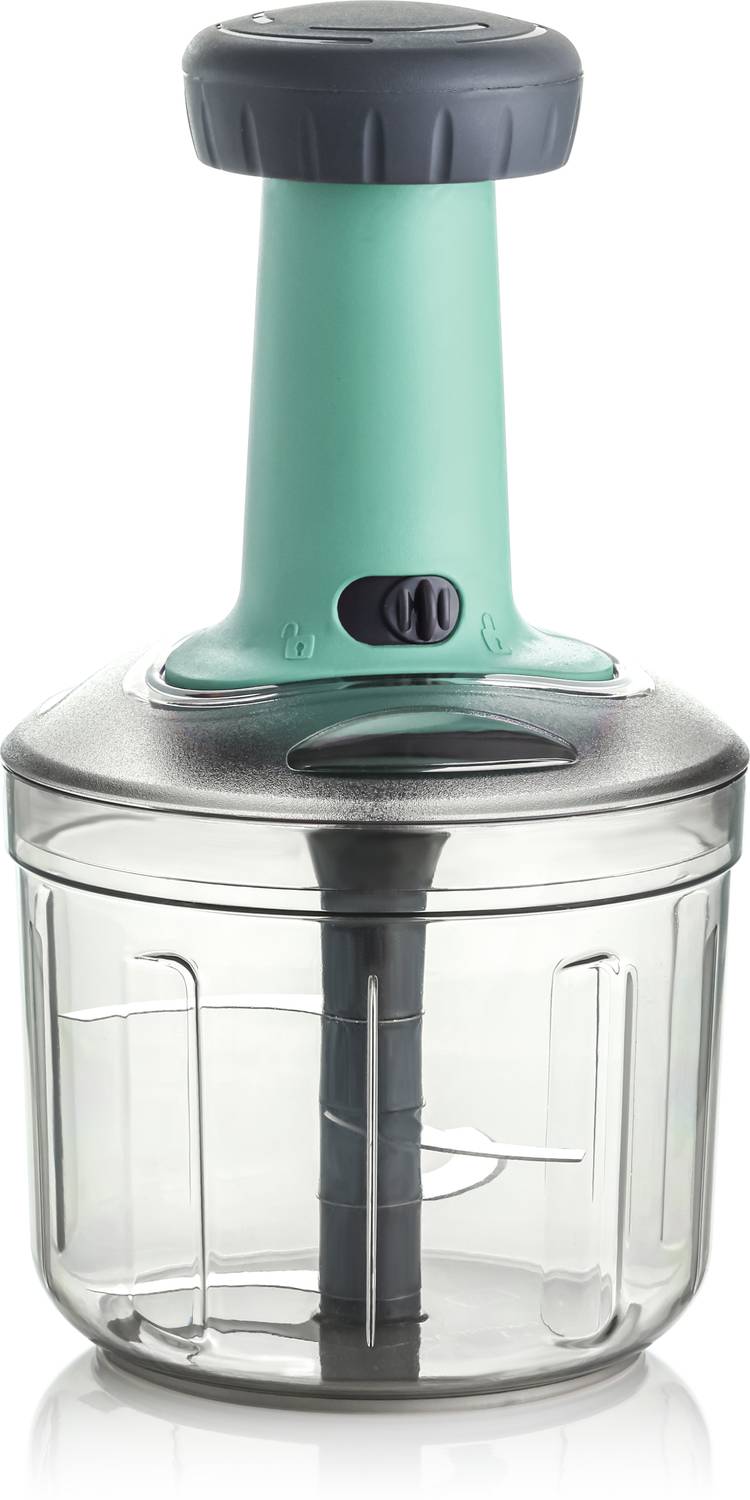 OFFYX Hand Push 900 ML with 4 Stainless Steel Blades Vegetable &