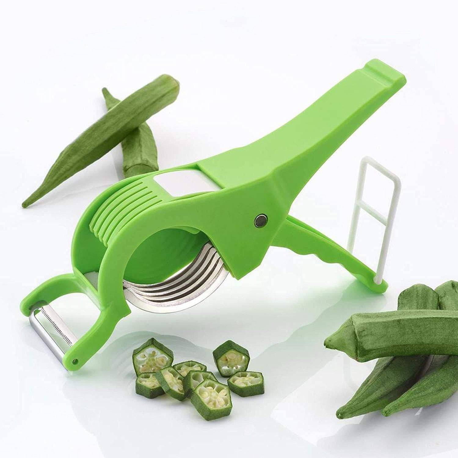 BLLUEX BLLUEX 2 in 1 Vegetable and Fruit Multi Cutter (1pcs) Vegetable & Fruit Chopper