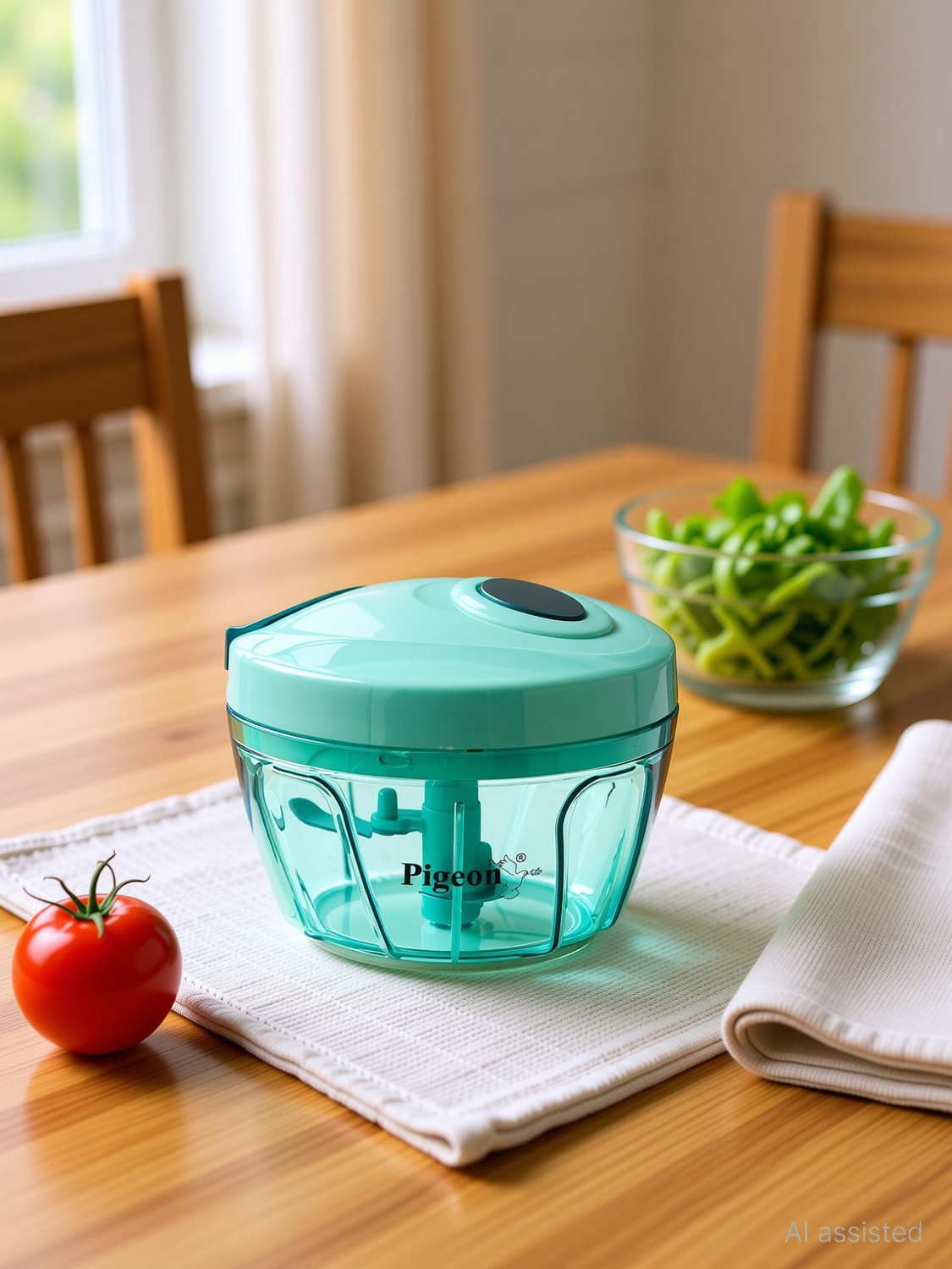 Image of Pigeon Combo Pack of 2 Mini Chopper DT Vegetable & Fruit Chopper (Choppers, DT)