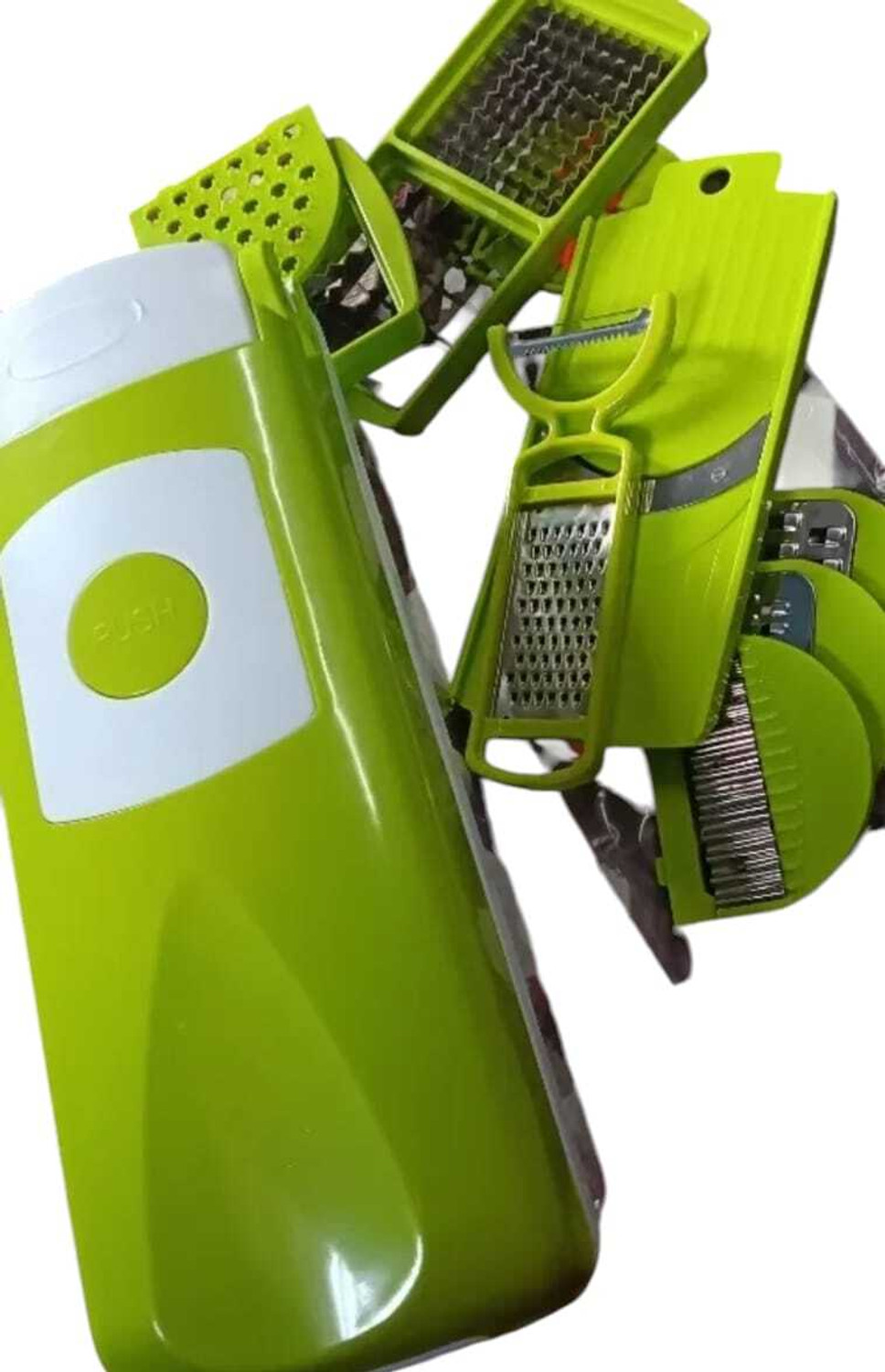 Image of choppering by BRICS 12 IN 1 SLICER AND GRATERK Vegetable & Fruit Chopper
