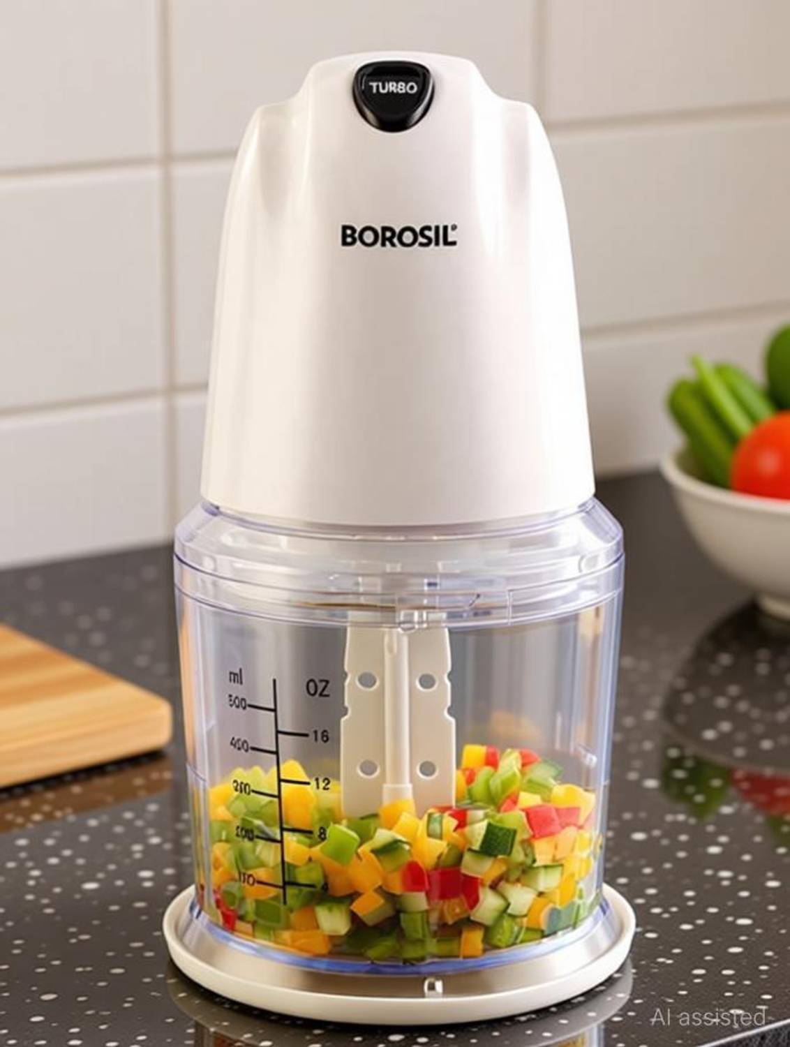 BOROSIL Chef Delite 260 W Vegetable Chopper
