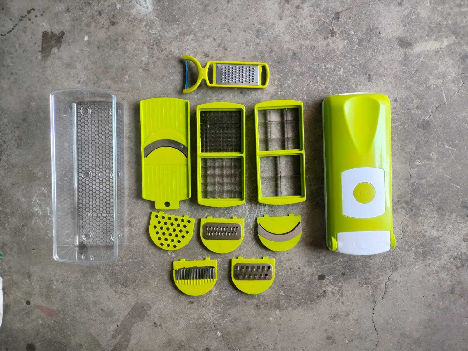 Image of choppering by BRICS 12 IN 1 SLICER AND GRATERK Vegetable & Fruit Chopper