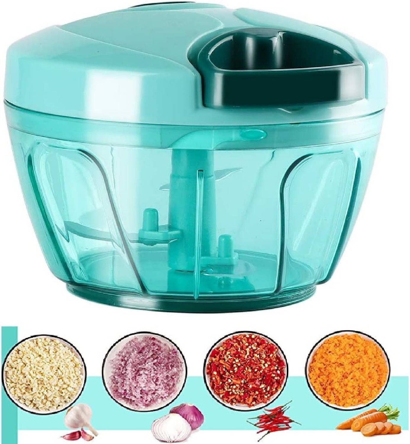 Zemlite by N/A Classic String Vegetable Chopper with 3 Sharp