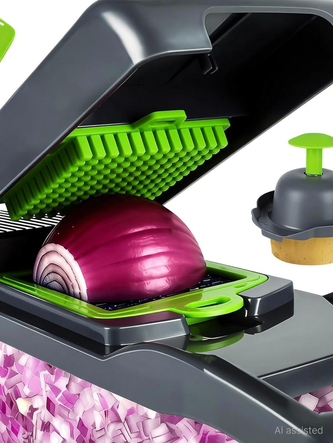 Image of SPTEX 14 in 1 Food Chopper Vegetable Vegetable Chopper