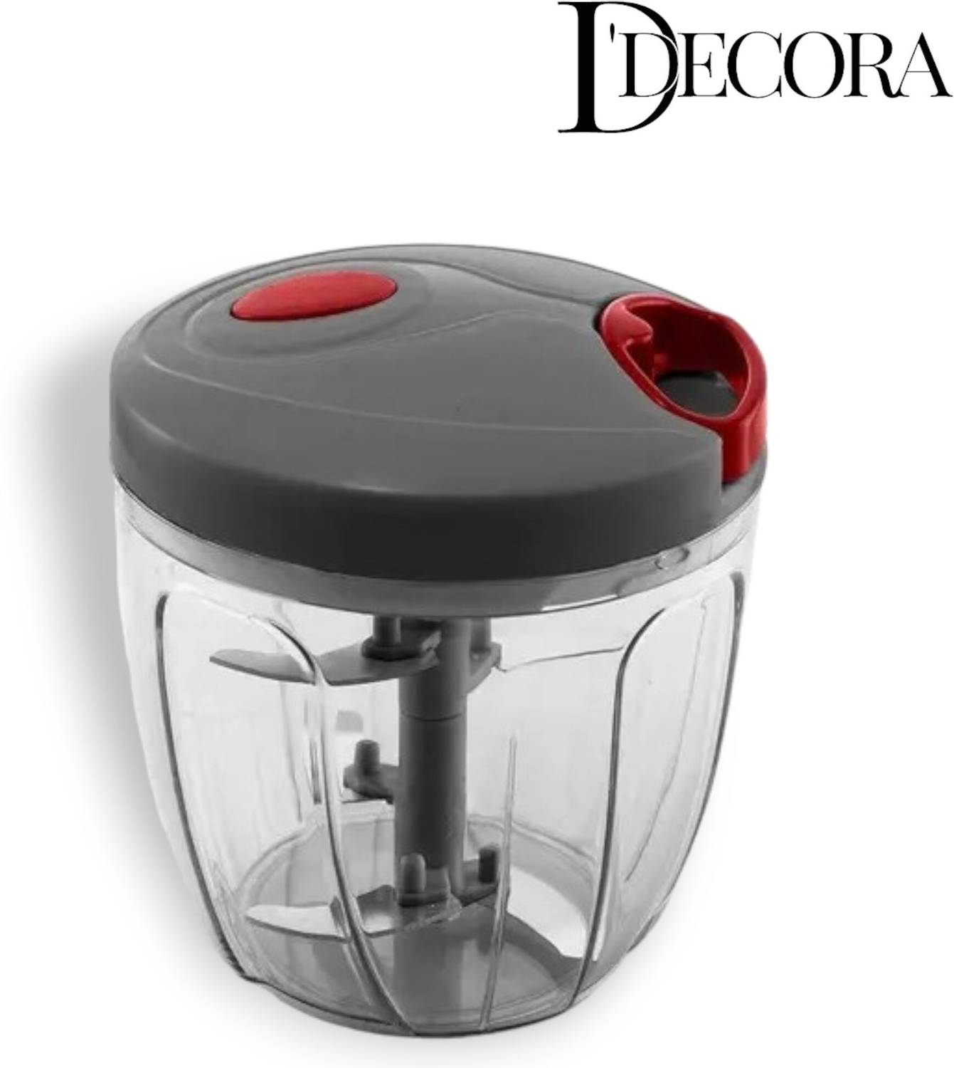 DDecora Heavy Duty 1000ml Unbrekable & Cutter Vegetable & Fruit C