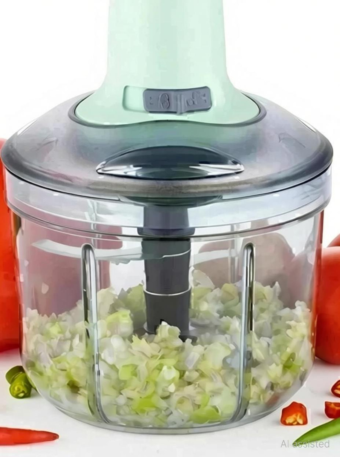 Image of KHODAL ENTERPRISE by kitchenware Push Chopper 650 ML Vegetable & Fruit Chopper