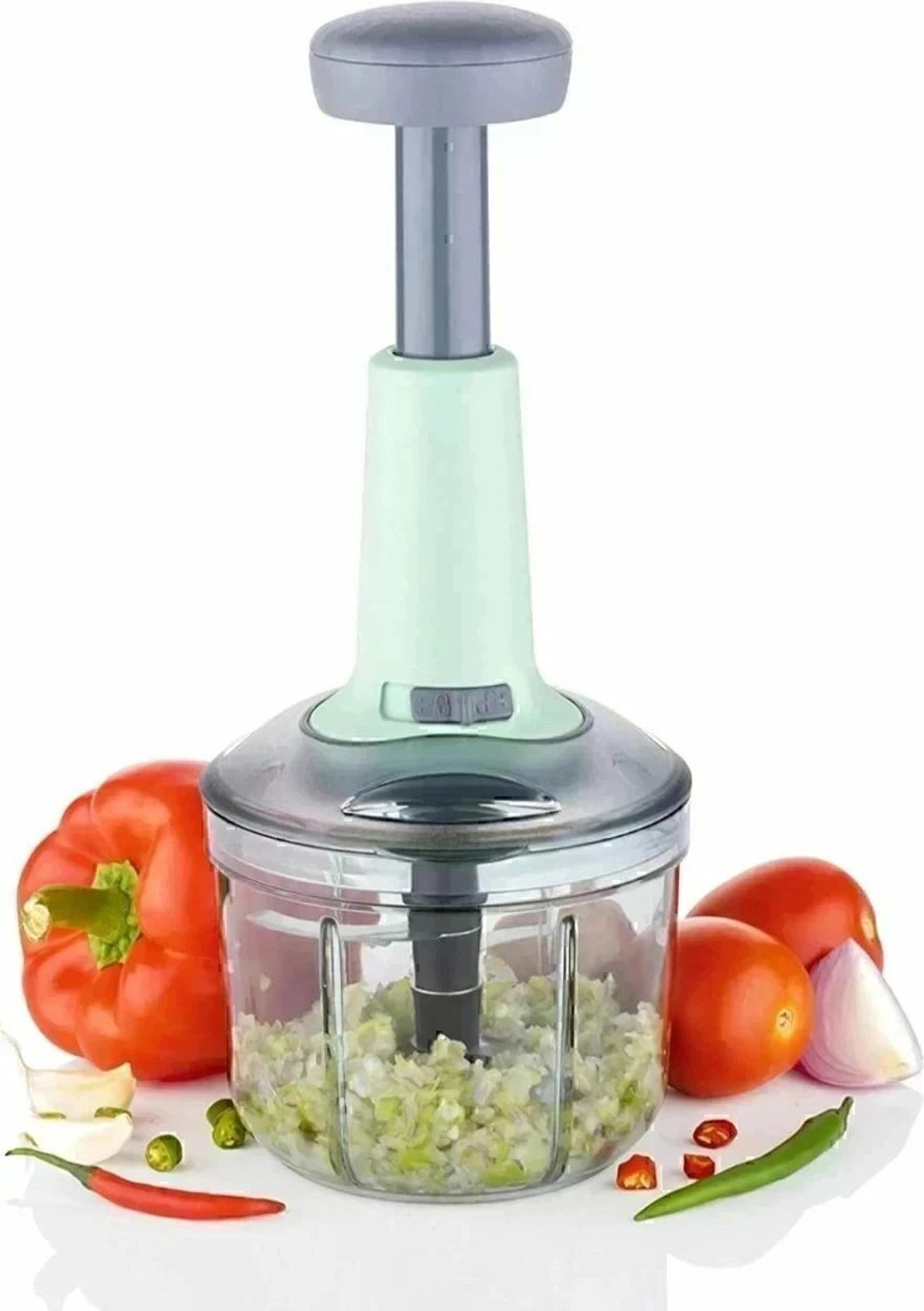 Image of KHODAL ENTERPRISE by kitchenware Push Chopper 650 ML Vegetable & Fruit Chopper