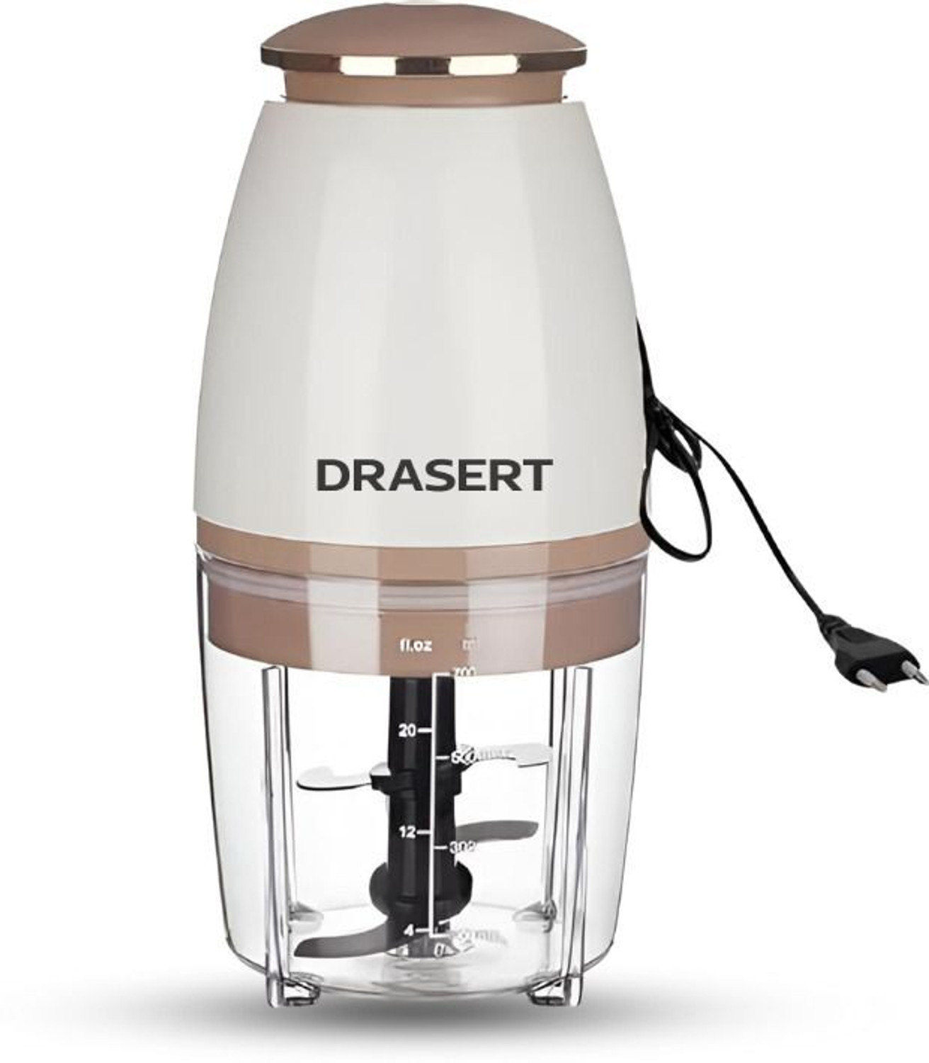 Image of Drasert by Drasert Electric Chopper Multi-Function Electric Capsule Cutter Blender Meat Grinder Electric Vegetable & Fruit Chopper