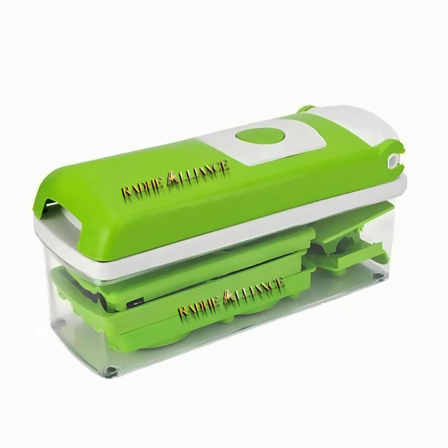 Image of SAFERON by N /A 13 in 1 Multipurpose Chopper, Grater Peeler Chipser, Unbreakable Body Vegetable & Fruit Grater & Slicer