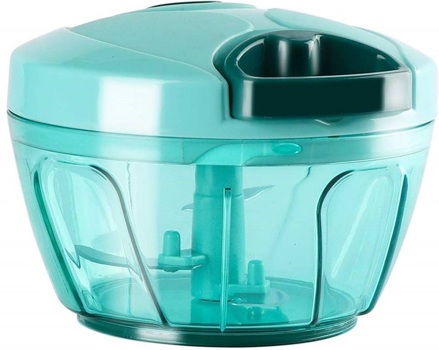 Aksvita Easy Vegetable Chopper Cutter for Kitchen with 3 Stainless Steel Blade Vegetable & Fruit Chopper