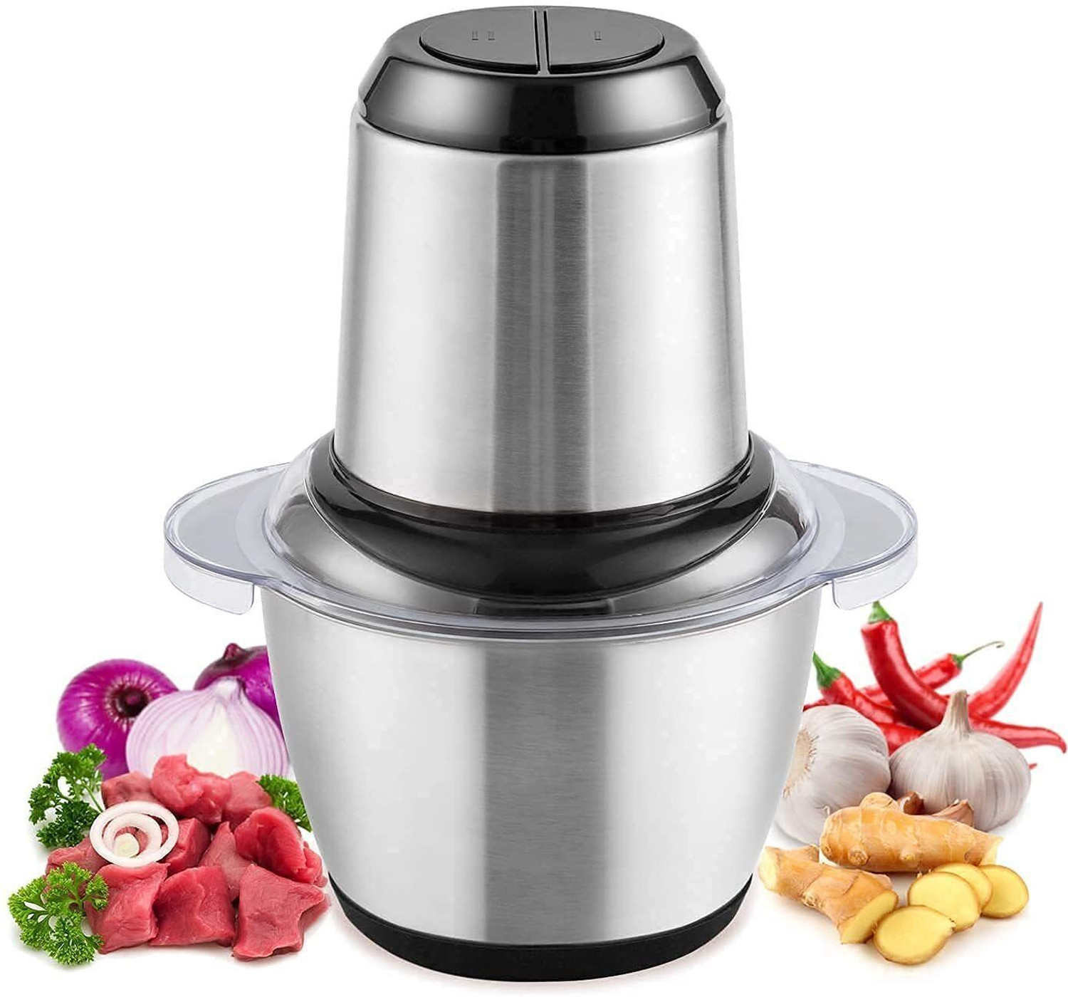 Image of Dwiza Enterprise Electric Meat Grinder for Meat, Vegetables, Fruits and Nuts 700 W Juicer Mixer Grinder
