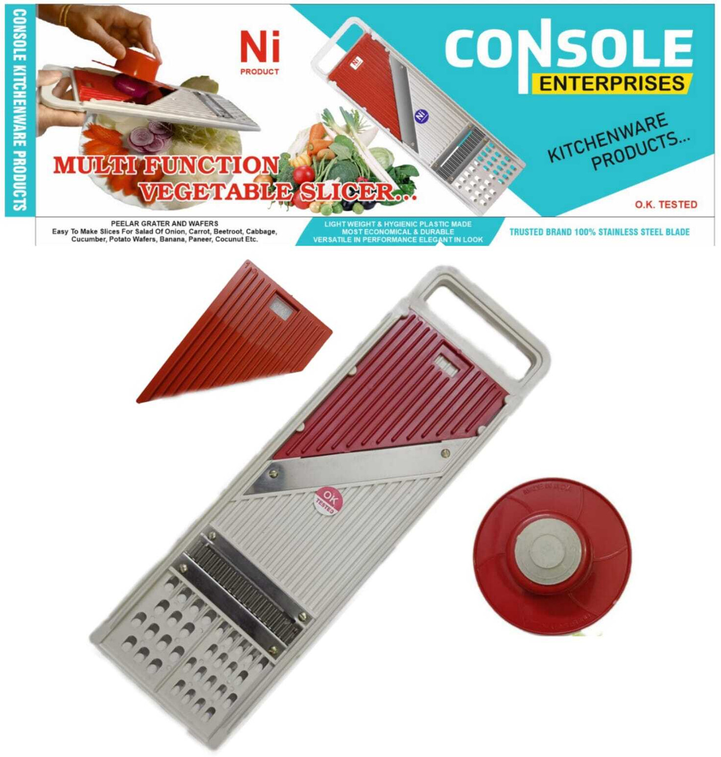 Image of Ni product Multi Slicer Vegetable & Fruit Slicer (1 ( Multi Slicer))