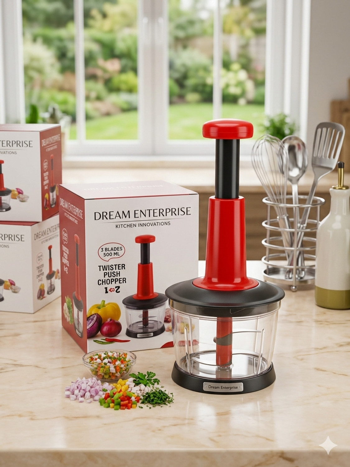 Image of KHODAL ENTERPRISE by No Chopper -1 Vegetable & Fruit Chopper