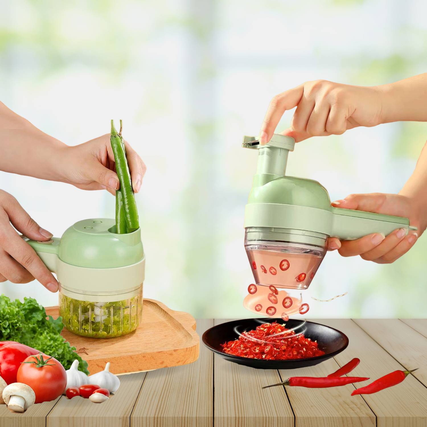 BRION Electric Vegetable & Fruit Chopper