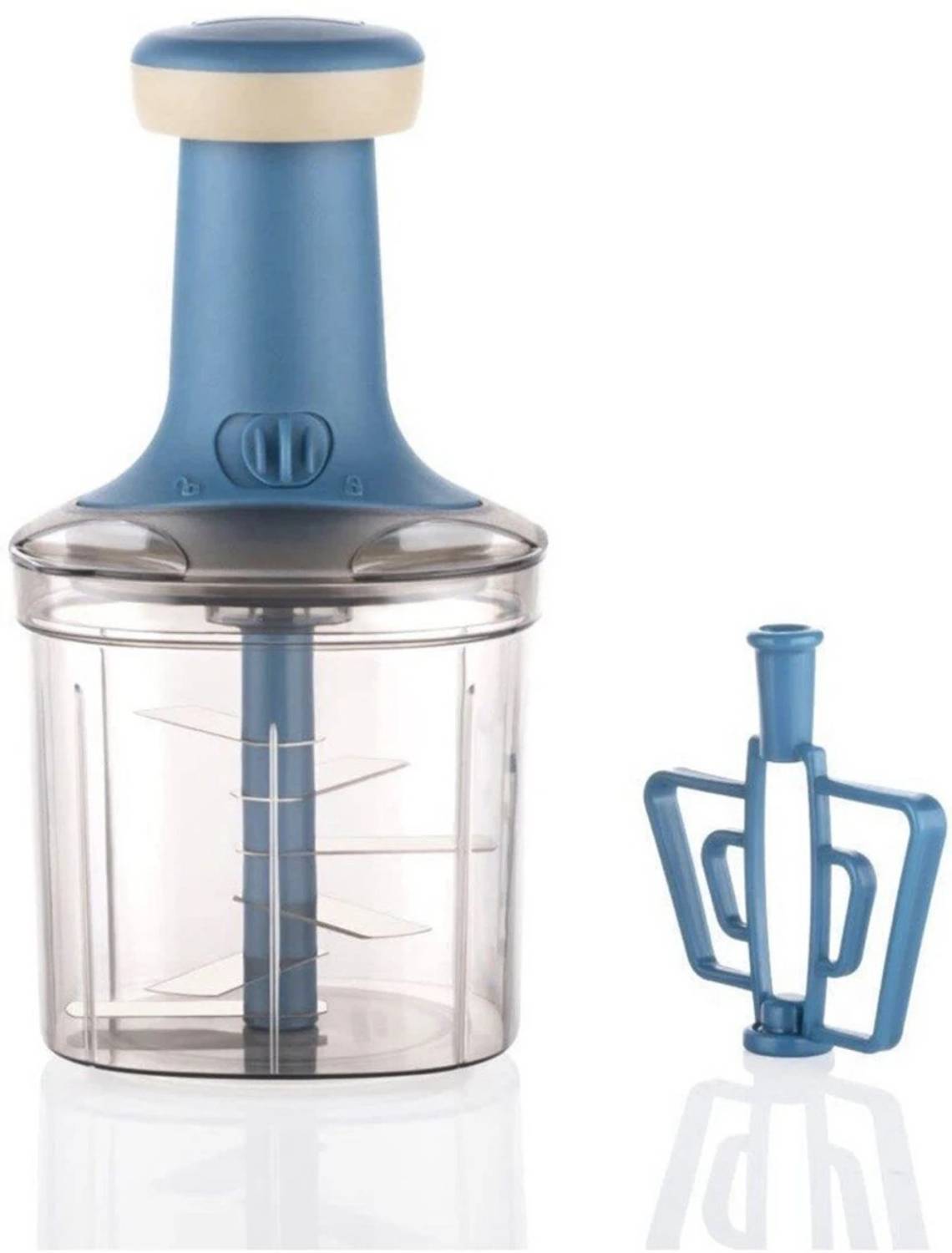 Alvinos Push Chopper for Kitchen Vegetable & Fruit Chopper