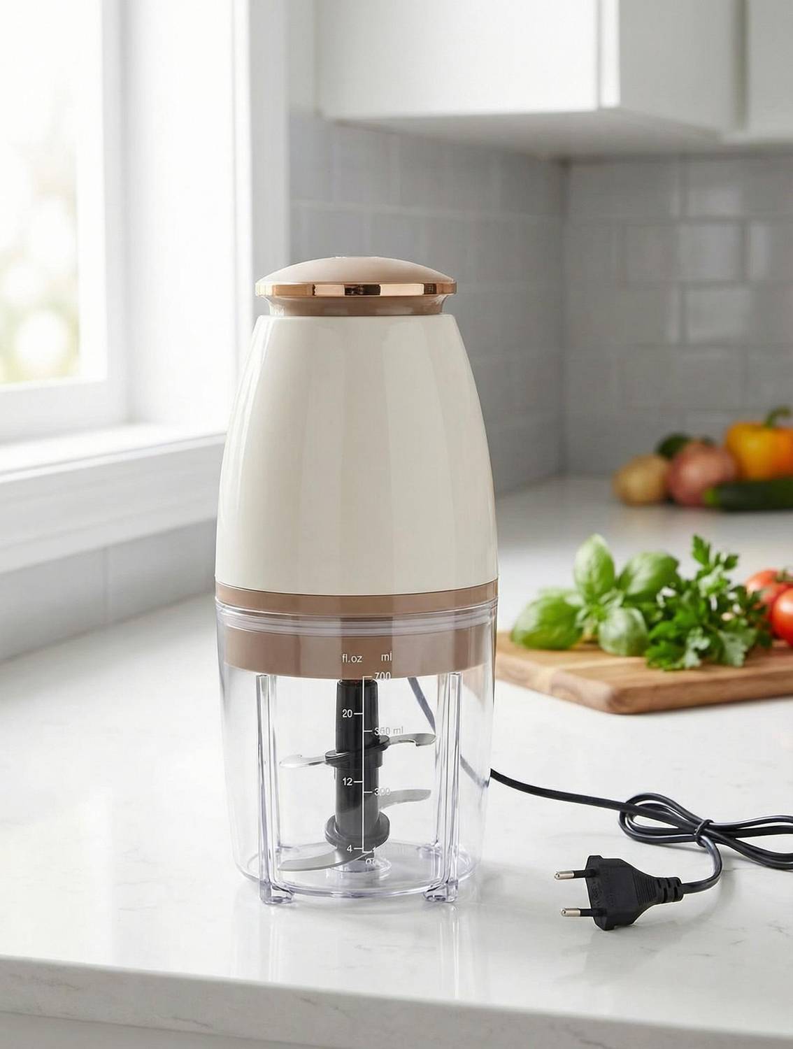 CRAVEKIT by no Saka Electric Chopper Electric Vegetable & Fruit Chopper