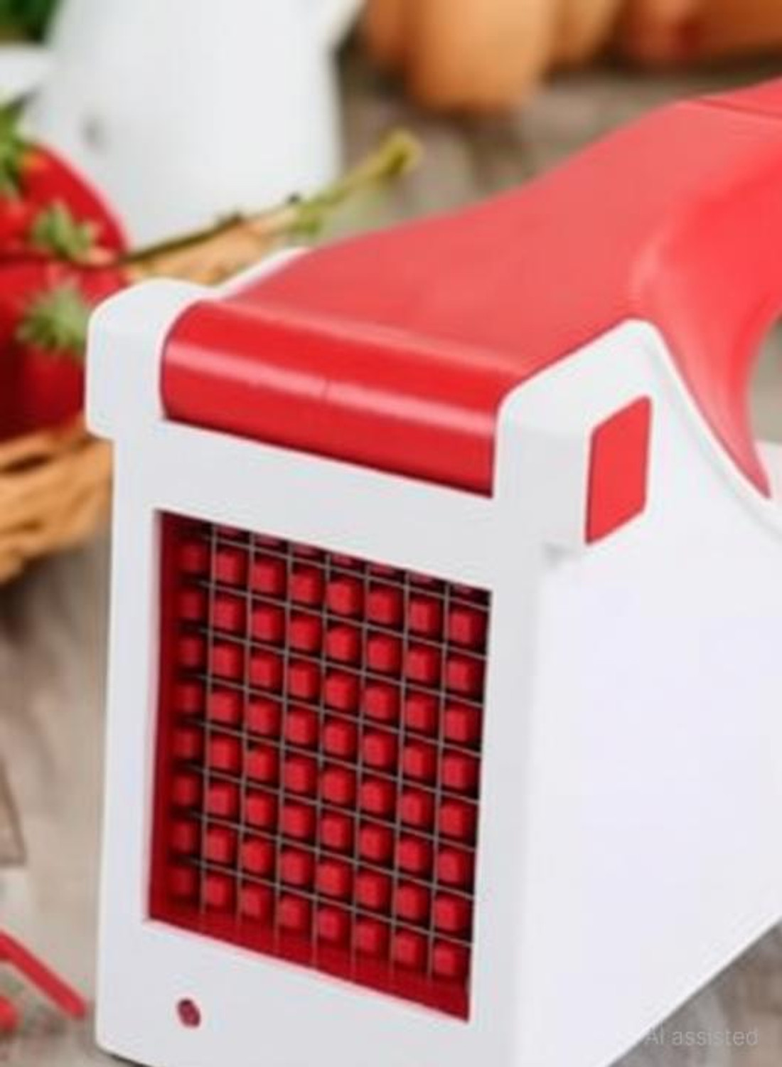 Image of Mohit Plastic Potato Chipser | French Fries Chips Maker Machine | Snacks Cutter /Chipser Vegetable & Fruit Chopper