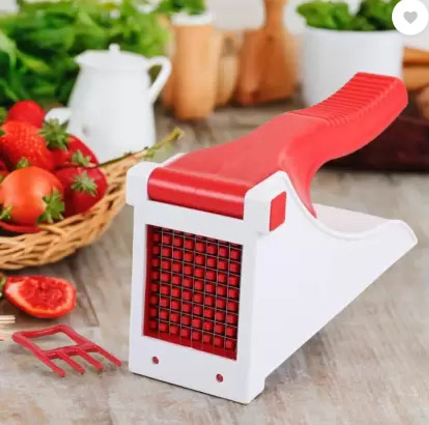 Image of Mohit Plastic Potato Chipser | French Fries Chips Maker Machine | Snacks Cutter /Chipser Vegetable & Fruit Chopper