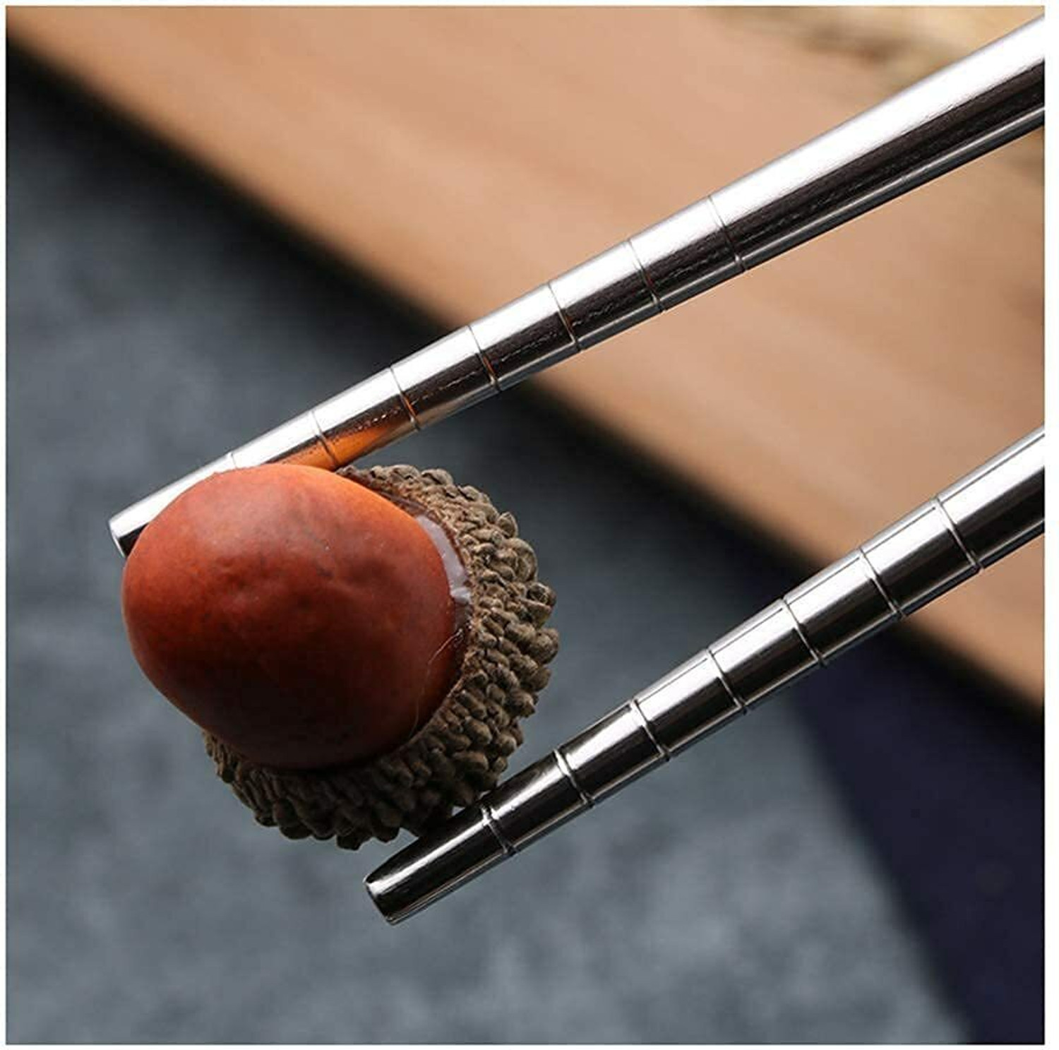 Image of Lishonn Eating Stainless Steel Chinese Chopstick
