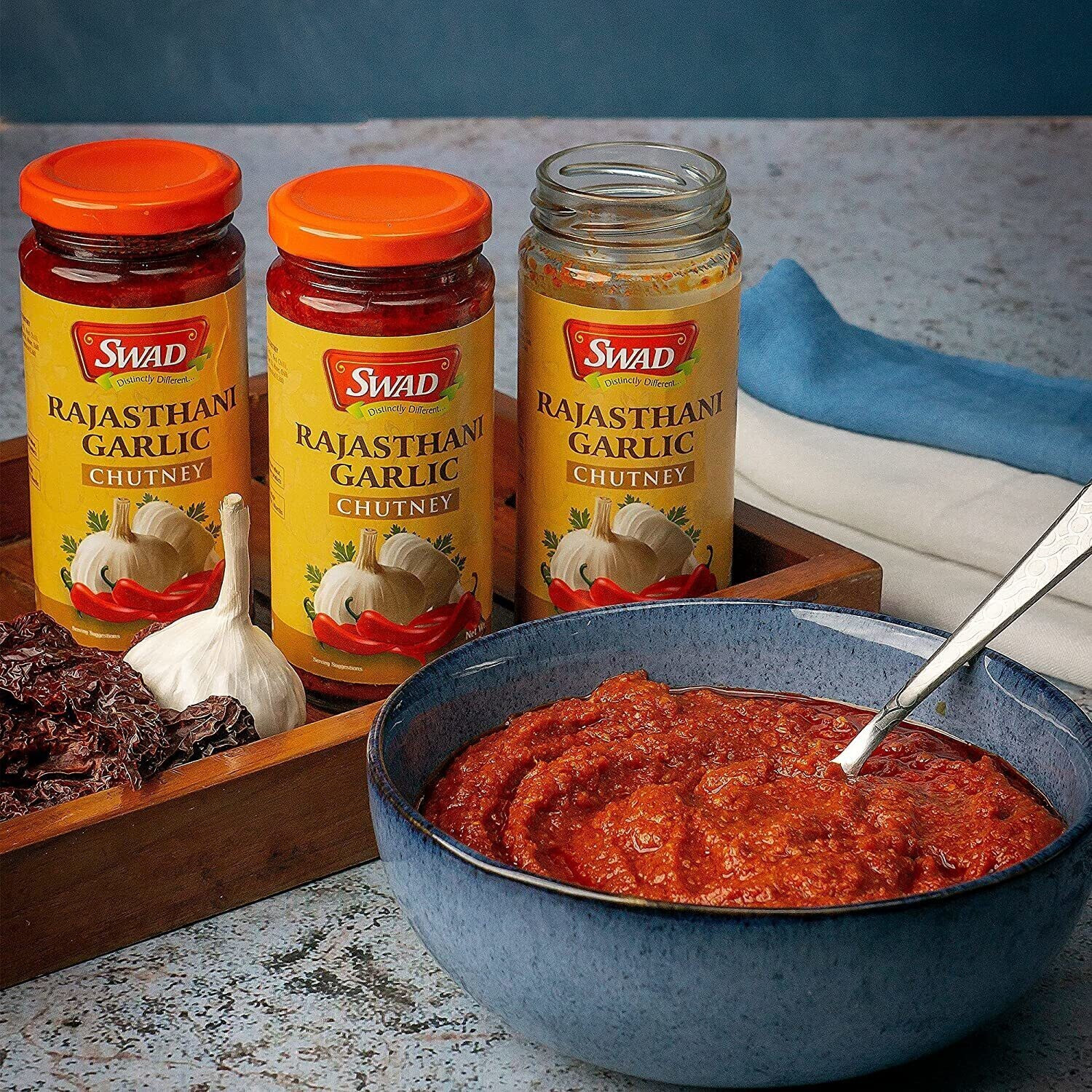 Image of SWAD Rajasthani Garlic Chutney Chutney Paste