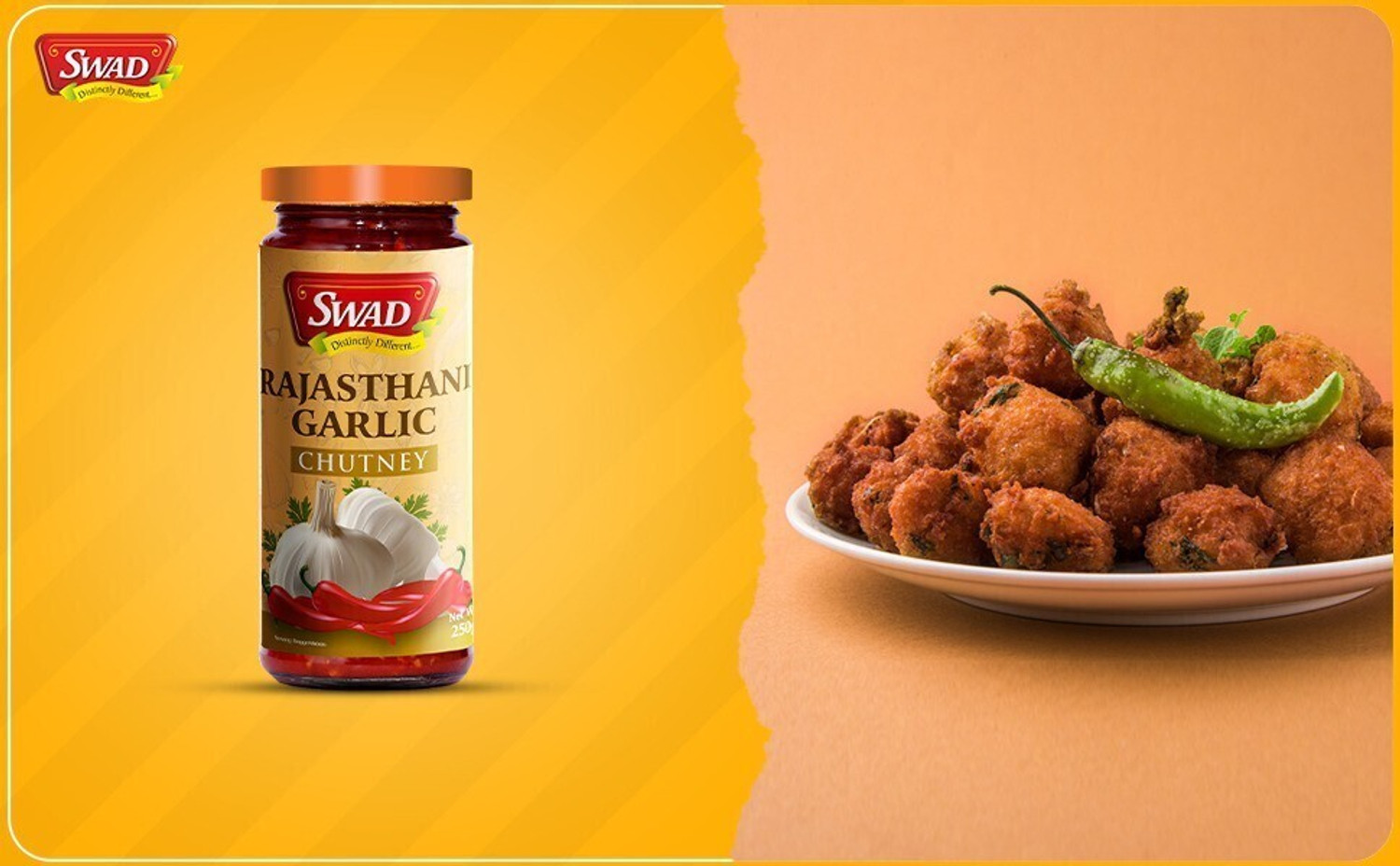 Image of SWAD Rajasthani Garlic Chutney Chutney Paste