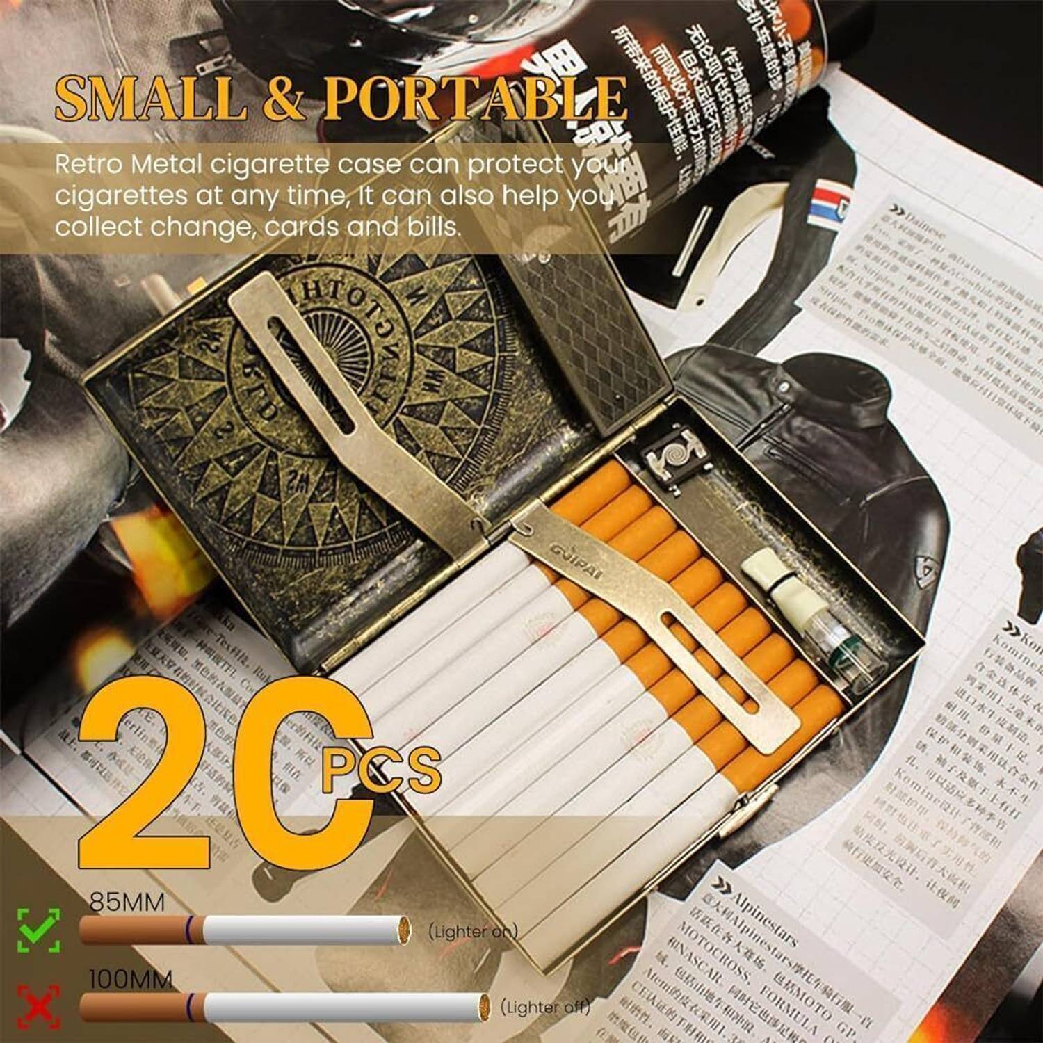 Gustave Cigarette Pack Holder - Image 3