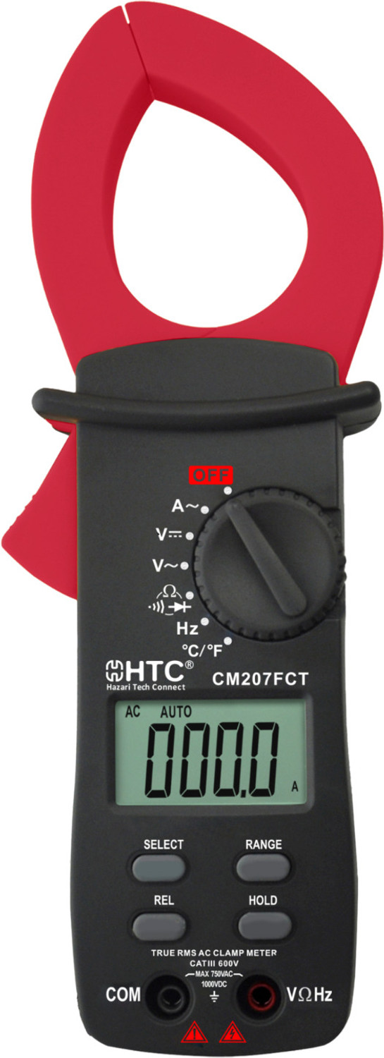 Image of HTC Instruments newHTC INSTRUMENTS CM207 DIGITAL AC CLAMP METER Digital Multimeter