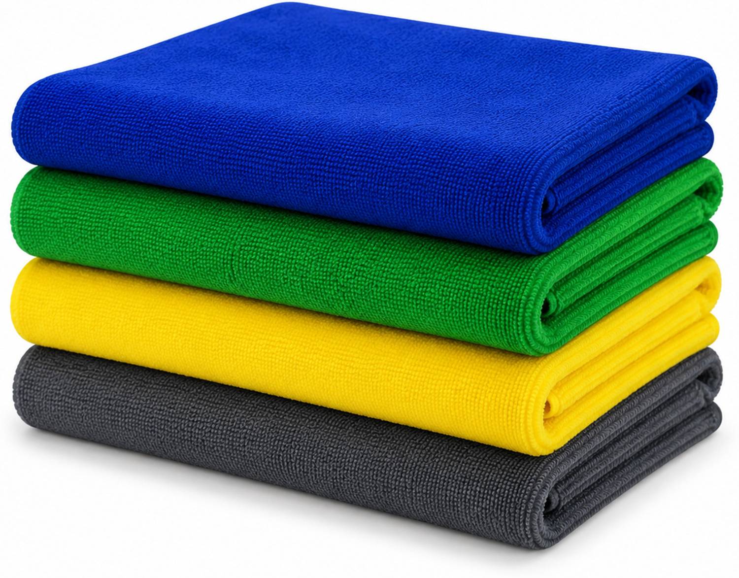 ARoyalBlue Brand Premium Microfiber Cleaning Cloth 350 GSM 40CM X 40CM Wet and Dry Cotton, Microfiber Cleaning Cloth