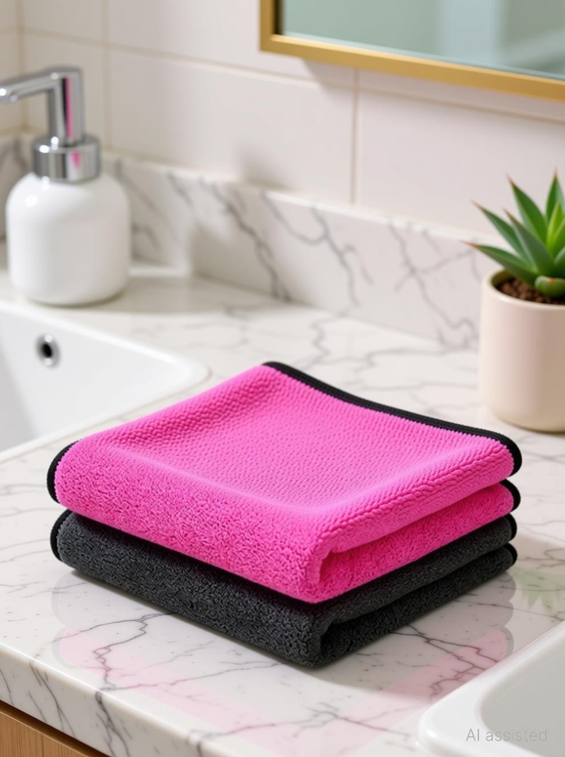 Image of INFIUS CEREBRO MicroFiber Cloth 400GSM Wet and Dry Microfiber Cleaning Cloth (5 Units)