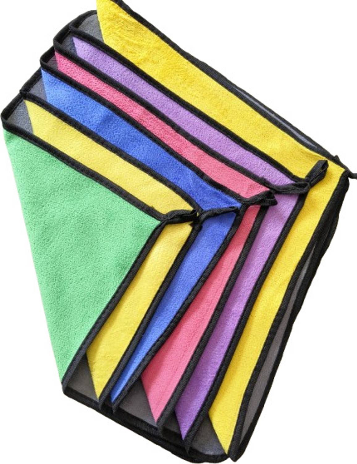BUBBLESOFT Dry Microfiber Cleaning Cloth