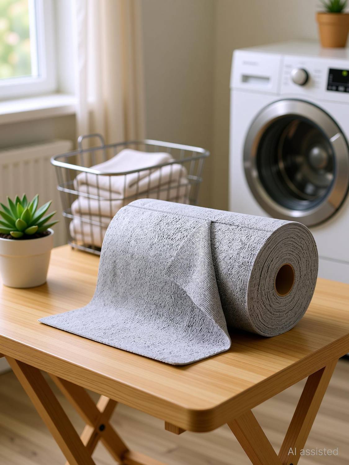 DUANT Microfiber Cleaning Cloth Roll 20 Wet and Dry