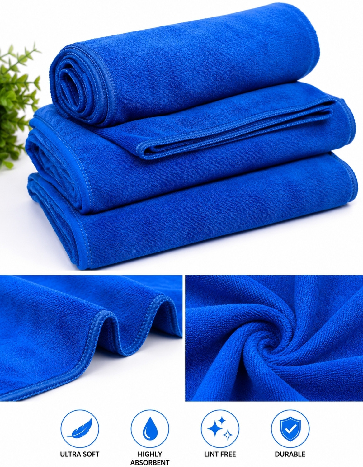 Image of SOFTRUB Softsoon Wet and Dry Microfiber Cleaning Cloth