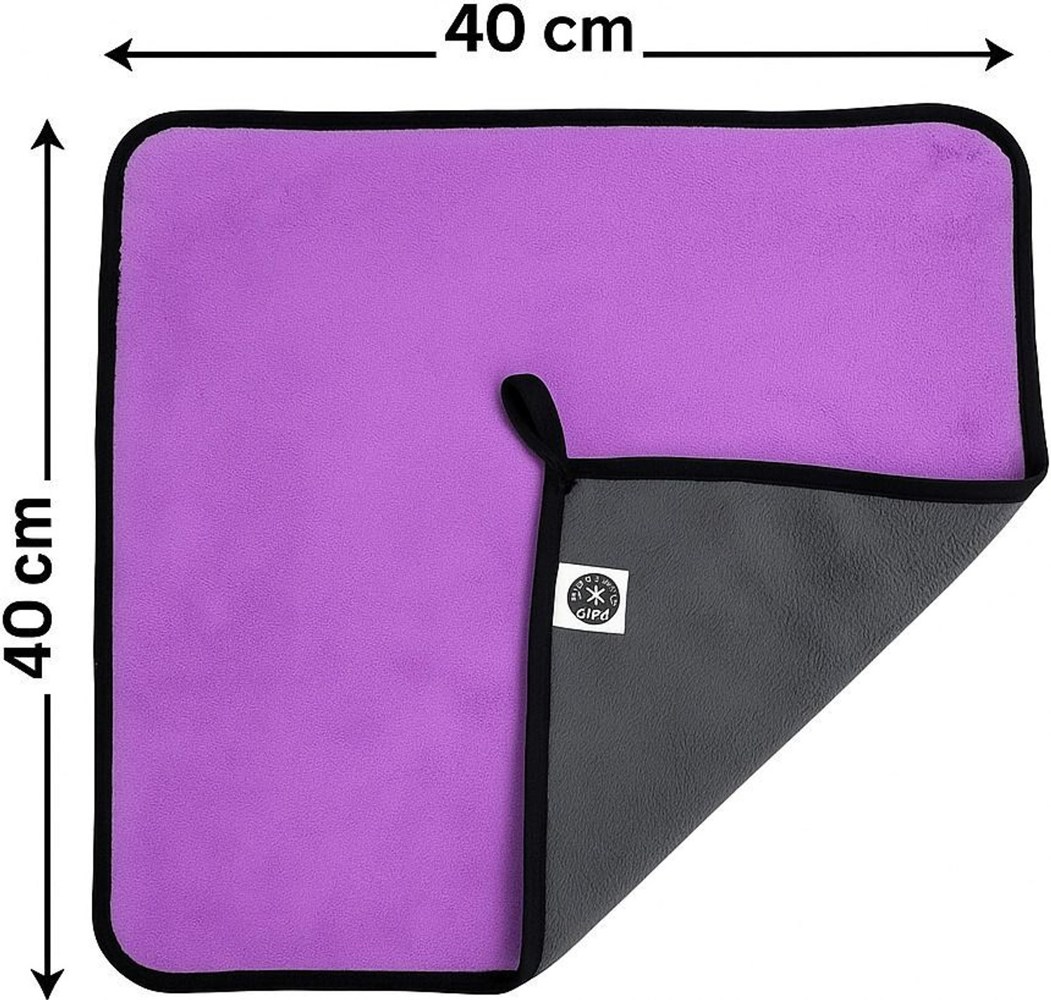 Image of High Life Microfiber Towels for Car Bike Cleaning (40cm x 40cm) Highly Absorbent Wet and Dry Microfiber Cleaning Cloth (5 Units)