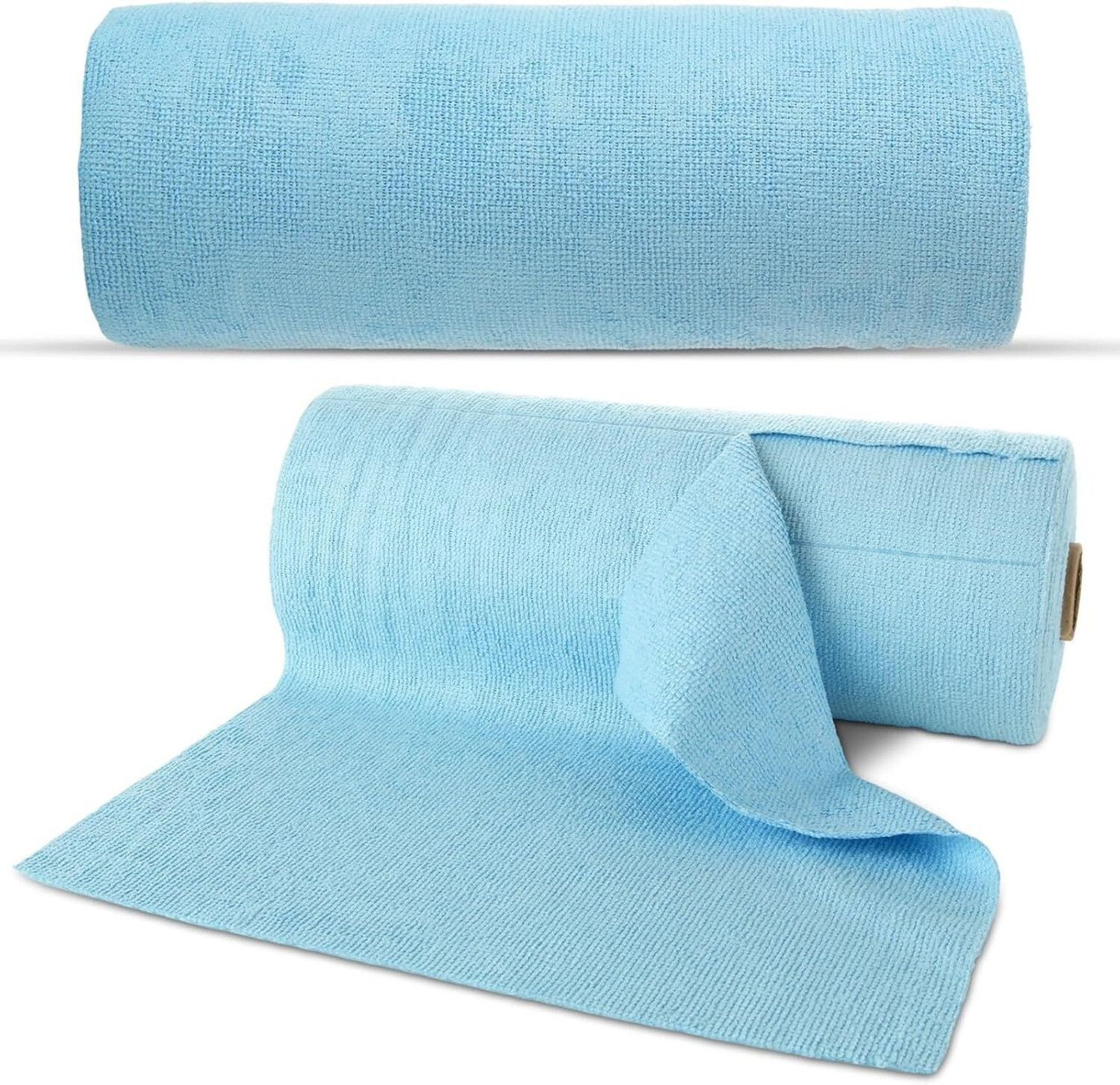 Image of Greensify 25x25cm Tearable Microfiber Cloth Roll (20 pieces) Dry Microfiber Cleaning Cloth